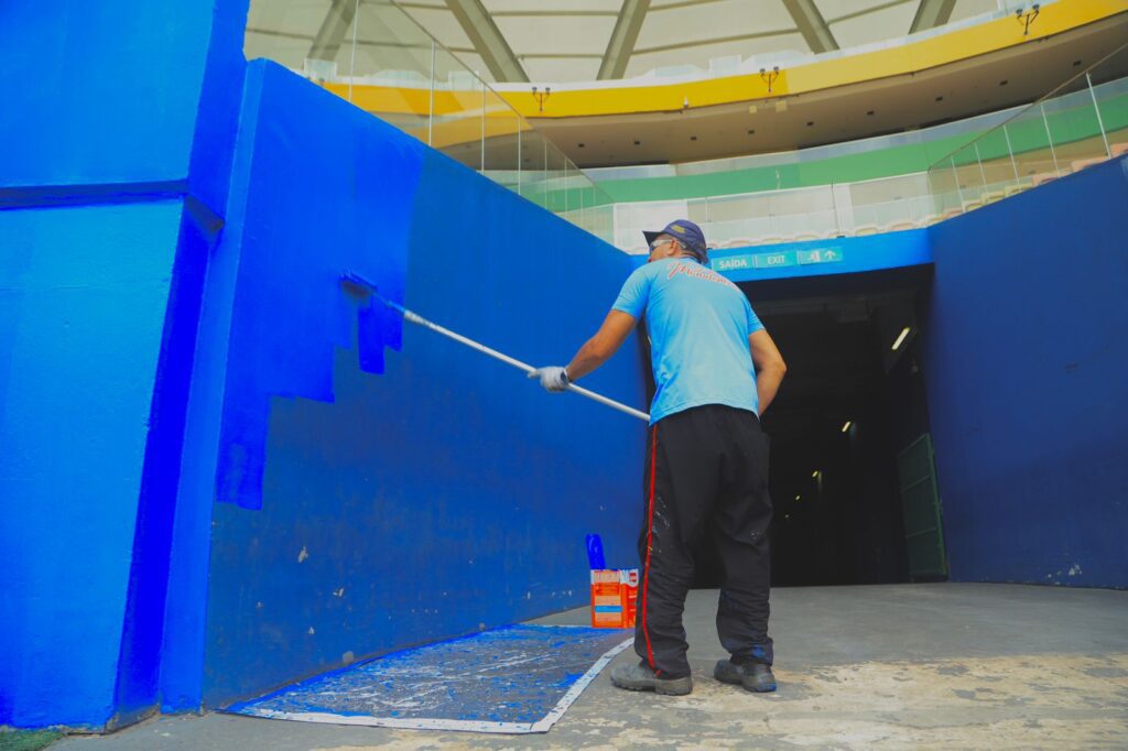 Governo do Amazonas finaliza revitalização da Arena da Amazônia para receber Flamengo e Audax