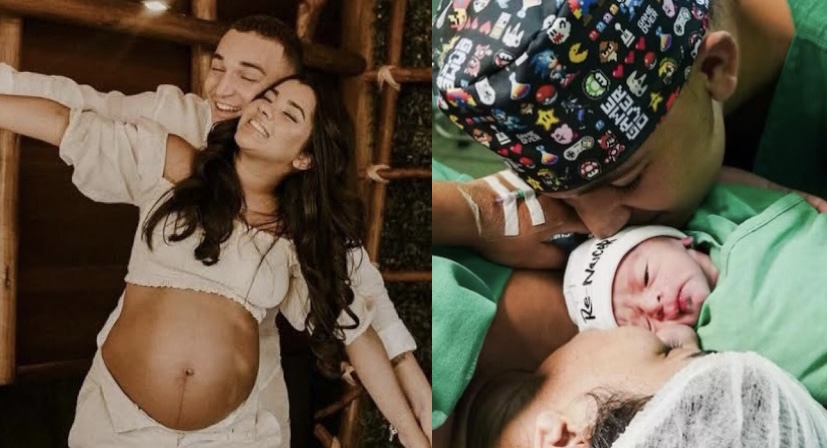 Novos papais: nasce Jorge, filho do cantor João Gomes e Ary Mirelle