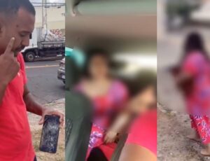 Motorista de aplicativo é m0rdido por passageira após se negar a ligar o ar-condicionado; veja vídeo
