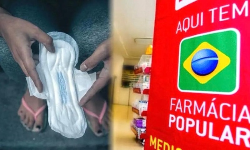 Farmácia Popular disponibiliza absorventes grátis em 69 estabelecimentos do Amazonas