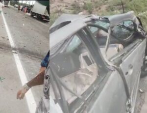 CENAS F0RTES: ac1dente h0rrível entre carro e carreta termina com pais e crianç4 mort0s; veja vídeo