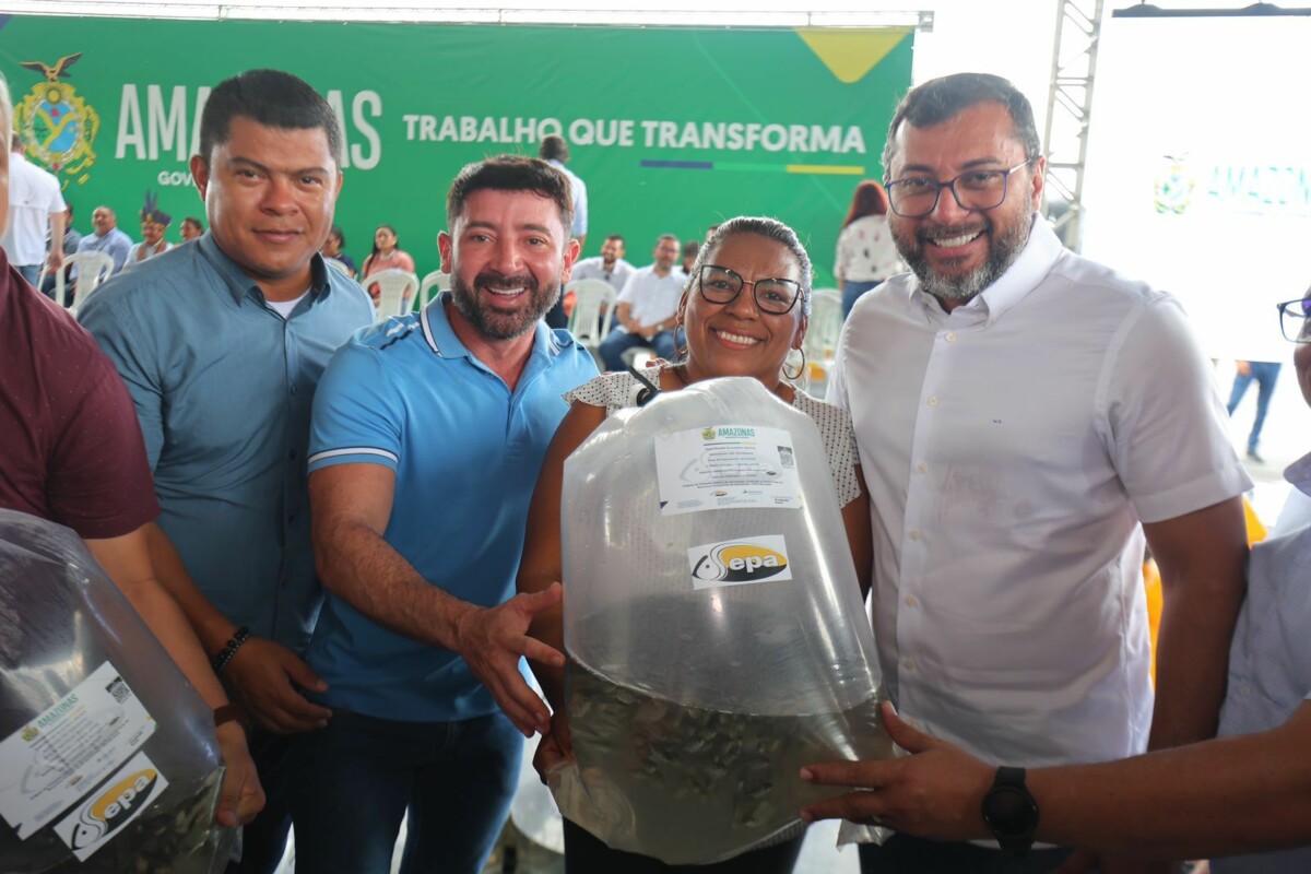 Governo do Amazonas beneficia piscicultores com entregas de alevinos e aeradores