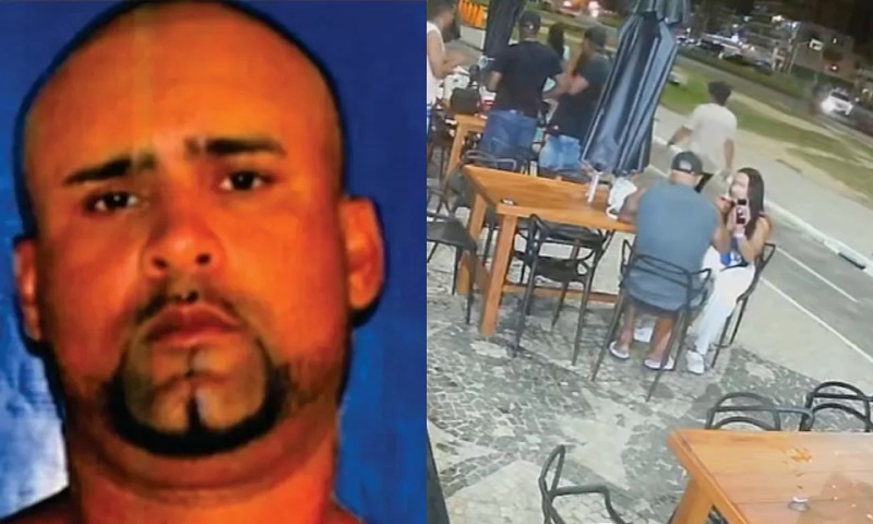 Vulgo ‘Sérgio Bomba’ é execut4do na frente da namorada durante jantar romântico; veja vídeo