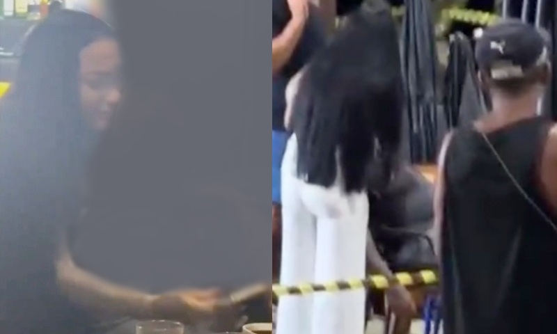 ‘Linda blindada’ desaba ao ver amor da sua vida se afog4nd0 no próprio s4ngue; veja vídeo