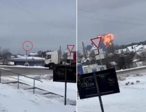 Rússia diz que Ucrânia derrubou avião militar que matou 65 prisioneiros ucranianos; veja vídeo