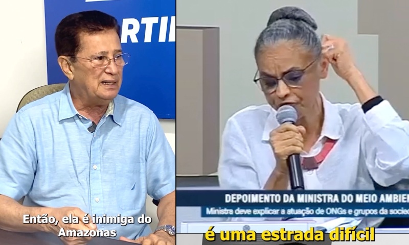 Alfredo Nascimento diz que Marina Silva está impedindo a pavimentação da BR-319: “Ela é inimiga do Amazonas!”