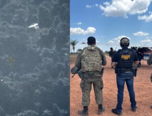 Força Aérea Brasileira intercepta aeronave suspeita sobrevoando terra indígena em Roraima; veja vídeo