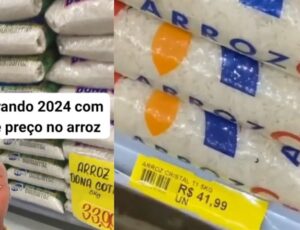 Preço do Arroz sobe no Brasil e já é vendido tão caro quanto na época da pandemia; veja vídeo