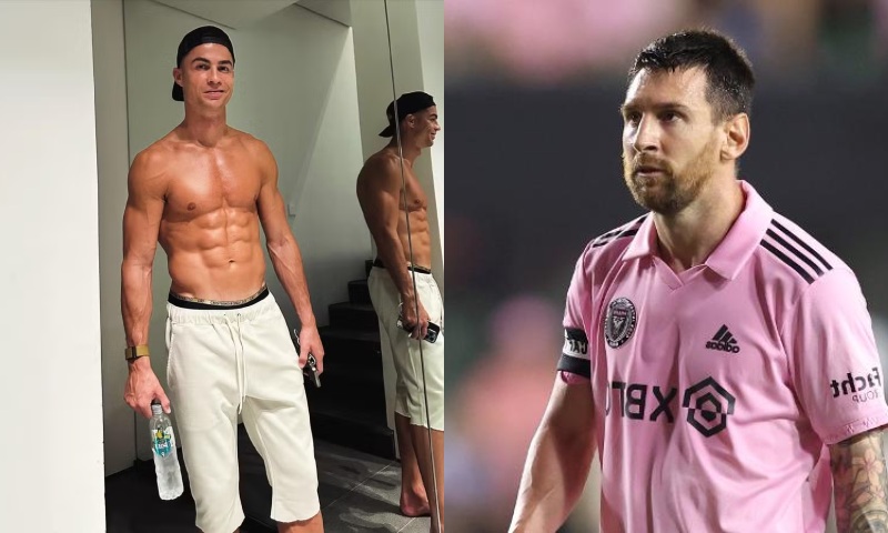 Cristiano Ronaldo não vai estar em campo durante jogo contra time de Messi