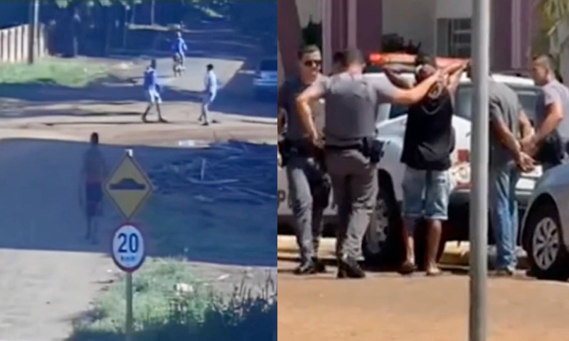 ‘Samurais modernos’: vizinhos brig4m usando f0ice e enxad4 no meio da rua; veja vídeo
