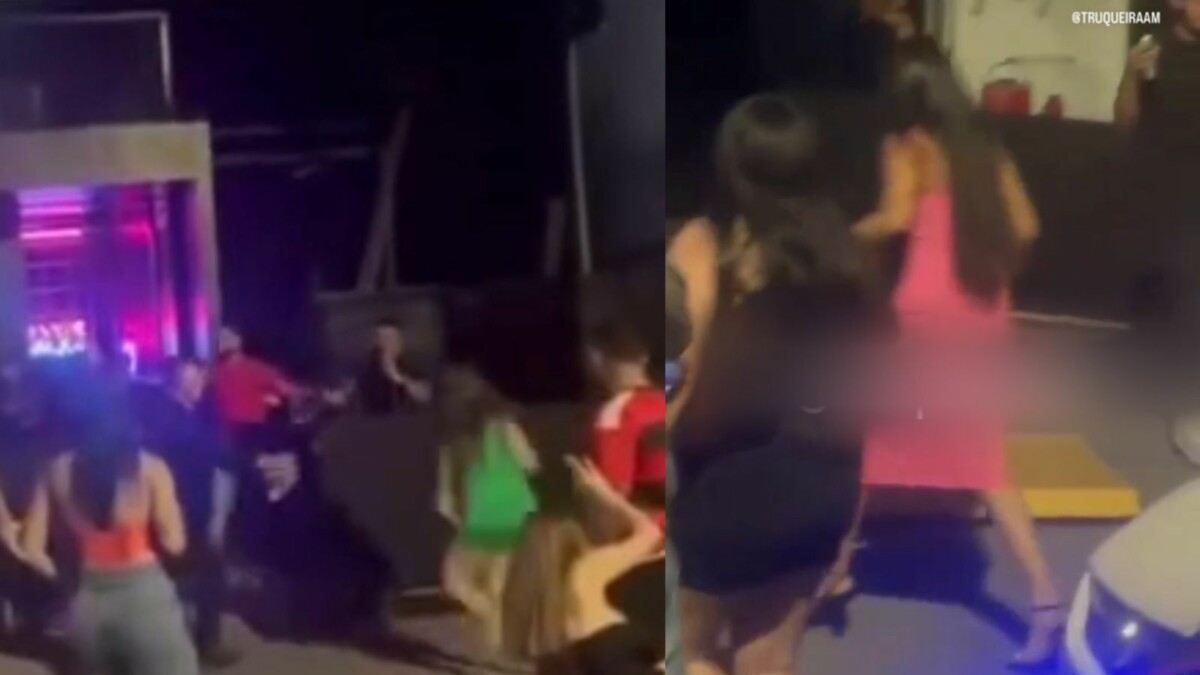 “Te pego na saída!”: cavalona e blindada protagonizam UFC em boate no Vieiralves; veja vídeo