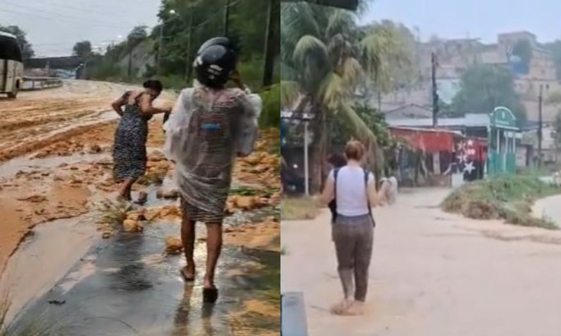 População de Manaus entra em estado de alerta após retorno das chuvas