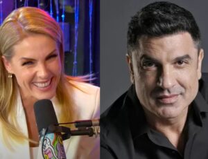 Ana Hickmann nega ter traído ex-marido com Edu Guedes, mas admite: "Ele é gatinho"; veja vídeo
