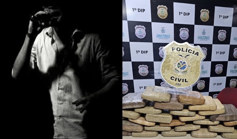 URGENTE: cantor de forró de Manaus é preso com 40kg de maconha
