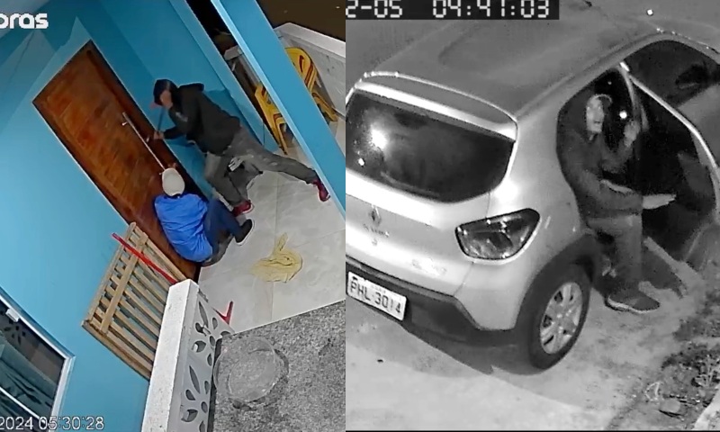ALERTA! Bandidos estão ‘fazendo a limpa’ após arrombarem casas com pé-de-cabra em Manaus; veja vídeo