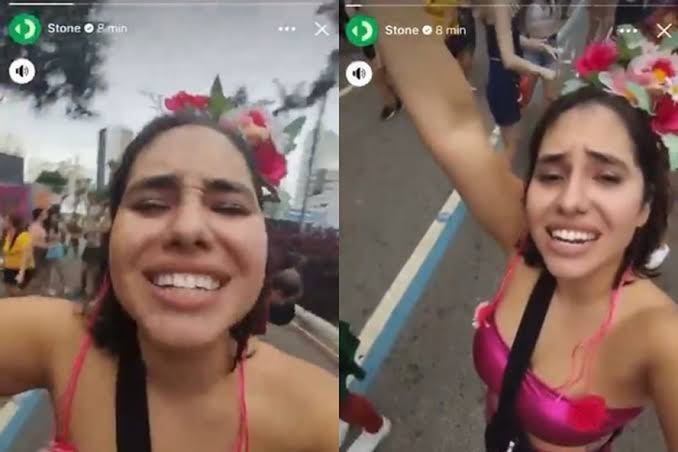 ‘Errei, fui estagiária’: funcionária da Stone posta story curtindo carnaval no perfil da empresa; veja