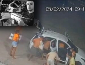 CENAS F0RTES: veja momento em que bandidos saquead0res mat4m jovens em posto de gasolina de Manaus