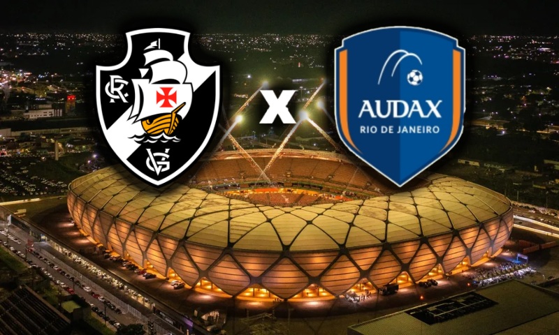 Jogo do Vasco x Audax em Manaus tem horário alterado e ingressos à venda
