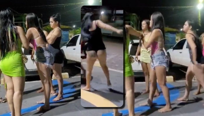 Novinhas e sapecas: jovens blindadas saem no s0c0 por causa de macho; veja vídeo