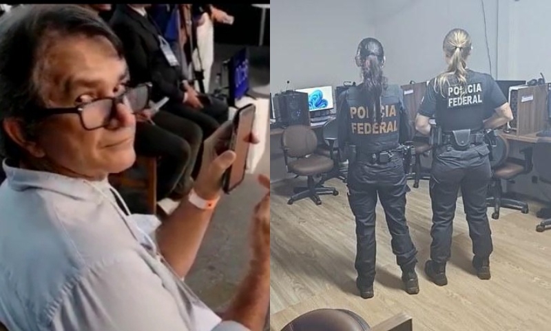 Sabá Noronha é um dos alvos da PF; o empresário teria usado IA para criar áudio fake contra David Almeida