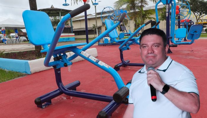 Escândalo: Prefeito Andreson Cavalcante vai gastar mais de R$ 720 mil reais para instalar academia ao ar livre em Autazes
