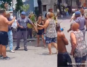 "Tá tudo filmado!": PM atir4 em servidor da prefeitura e vizinhos ficam revoltados; veja vídeo