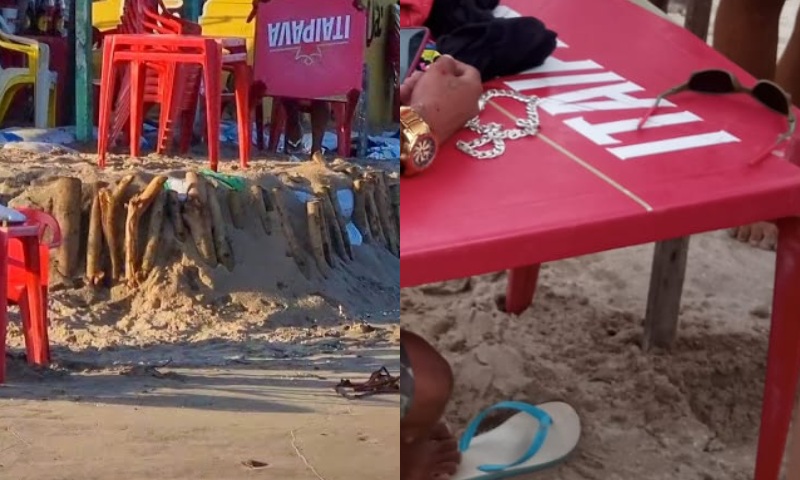 “A última breja”: vulgo “Mandrake” é executad0 a tir0s na beira da praia; veja vídeo