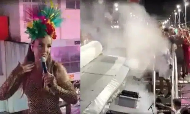 Após dizer que ia “Macetar o Apocalipse”, trio de Ivete Sangalo explode e deixa 2 feridos; veja vídeo