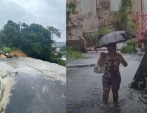 Defesa Civil registra 11 ocorrências após fortes chuvas em Manaus