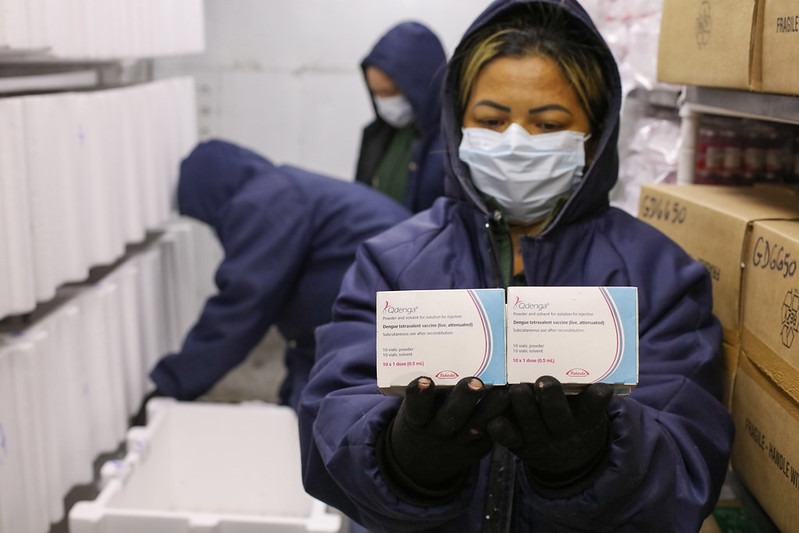 Prefeitura inicia imunização de crianças de 10 e 11 anos contra dengue no próximo dia 22