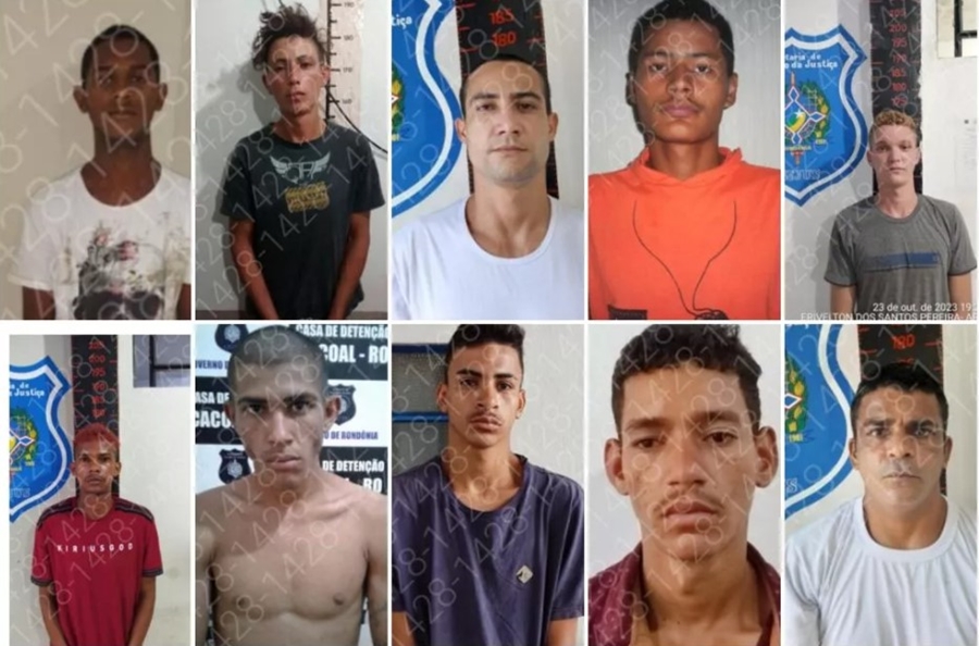 Mais de 10 presidiários fogem de penitenciária em Rondônia