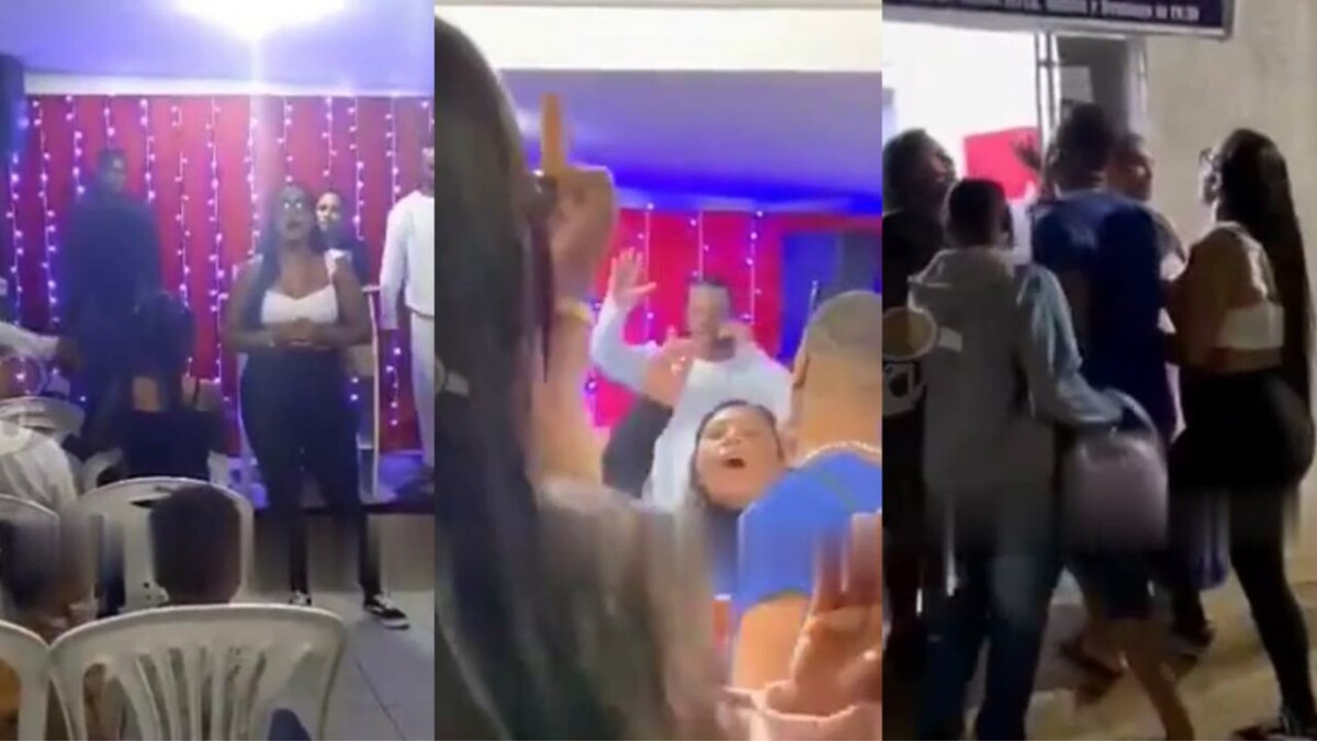 Barraco na igreja: pastora é acusada de roubar ‘varão’ de ovelha; veja vídeo