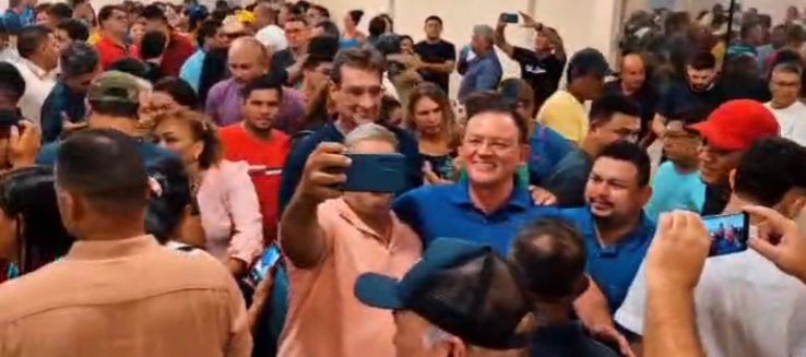 Prefeito Dedei Lobo lança União Brasil em Humaitá, reúne multidão e afirma: “o povo sabe o que quer”