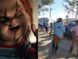 Brig4 de f4cão termina com homem com o rost0 mais c0sturado do que a do boneco Chucky