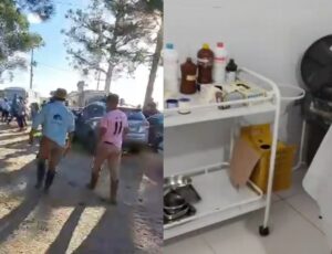 Confusão em rodeio termina com br1ga de f4cão e rost0s fati4dos; veja vídeo