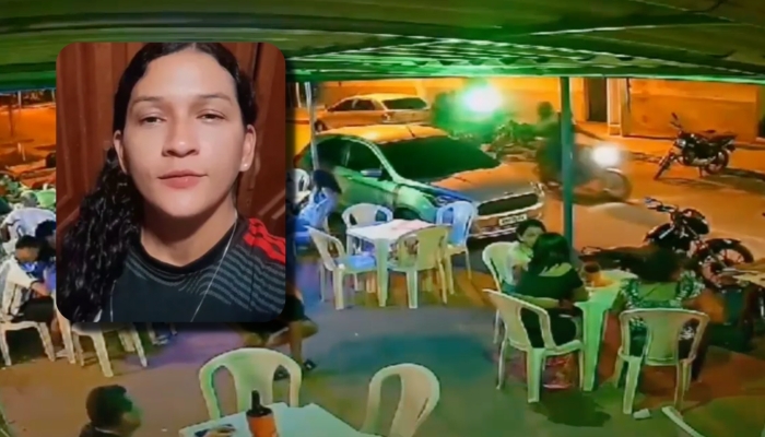 Tudo filmado: veja momento que mulher leva t1ro na c4beça enquanto tomava litrão com amigas