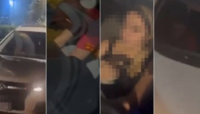 Novinha da igreja é flagrada pelo namorado entrando no motel com outro: “Ele queria desabafar, amor!”; veja vídeo