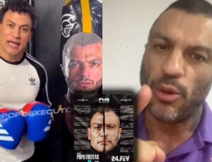 "Façam suas apostas!": treta e xingamentos entre Bambam e Popó vai parar no ringue de Boxe; veja vídeos