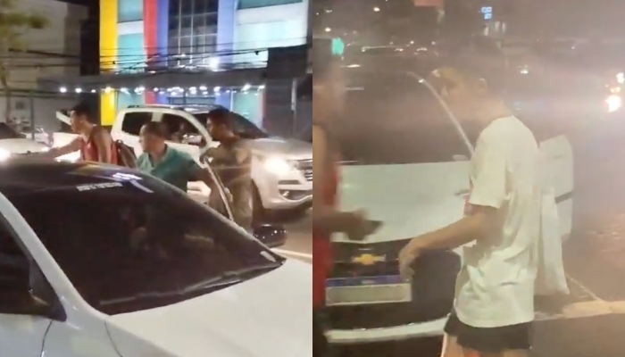 Porrad4l: motoristas saem no s0co após acidente de trânsito em frente ao Plaza, na Djalma Batista; veja vídeo