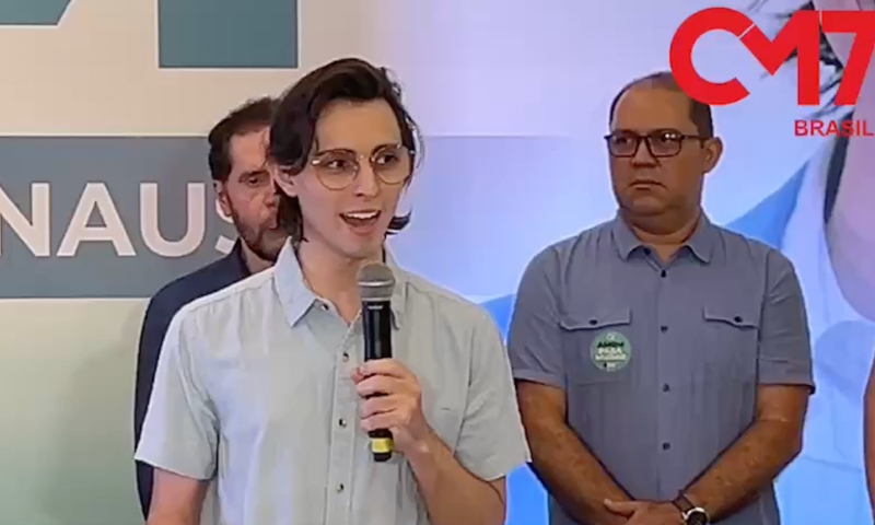 Eleições 2024: Amom Mandel lança pré-candidatura à Prefeitura de Manaus mas não revela seu vice