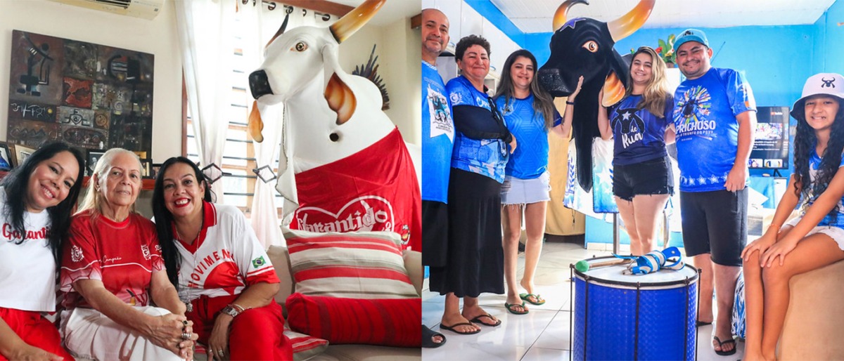 Torcedores explicam como é ser escolhido pelos bumbás Caprichoso e Garantido