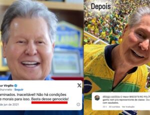 Arthur Virgílio tenta "Pegar Carona" na Manifestação de Bolsonaro e passa vergonha