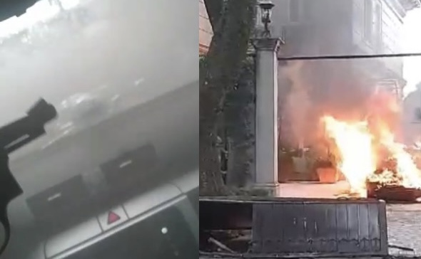 Assaltante m0rre carboniz4d0 após fazer família refém em mansão de luxo; imagens f0rtes