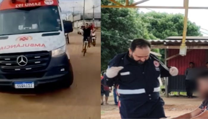 CONFUSÃO: veja momento que marido traído ‘vira bicho’ e esp4nca ‘Ricardão’ no meio da rua