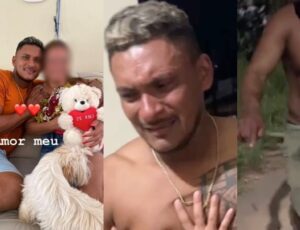 'A máscara caiu': homem que dizia amar mulher tenta m4tá-la por não aceitar separação; veja vídeo