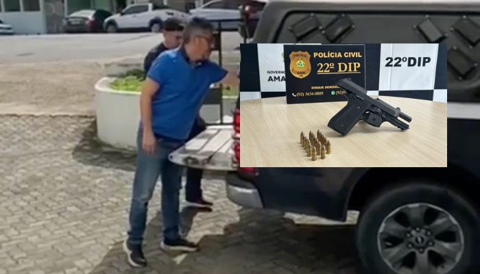 Vulgo ‘Sem Coração’ é preso com arm4 de fogo na avenida das Torres; veja vídeo