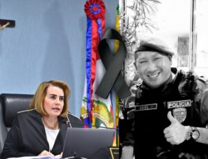 Presidente do TCE-AM, Yara Lins lamenta morte do Sargento Adiel: "Que Deus conforte todos neste momento de dor"
