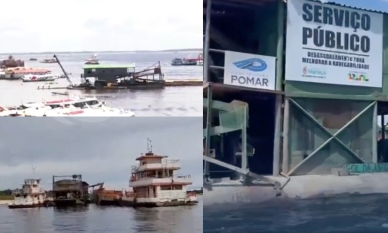 Escândalo ambiental: dragas da Pomar destroem áreas turísticas e levantam suspeitas de corrupção em Manaus; veja vídeos
