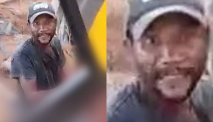 COM S4NGUE NO OLHO: homem é flagrado ‘decep4nd0’ desafeto com facã0 na estrada; veja vídeo