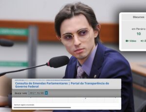 Amom Mandel ainda não enviou emendas parlamentares para o AM e só fez 10 discursos em 2023, diz Portal da Transparência